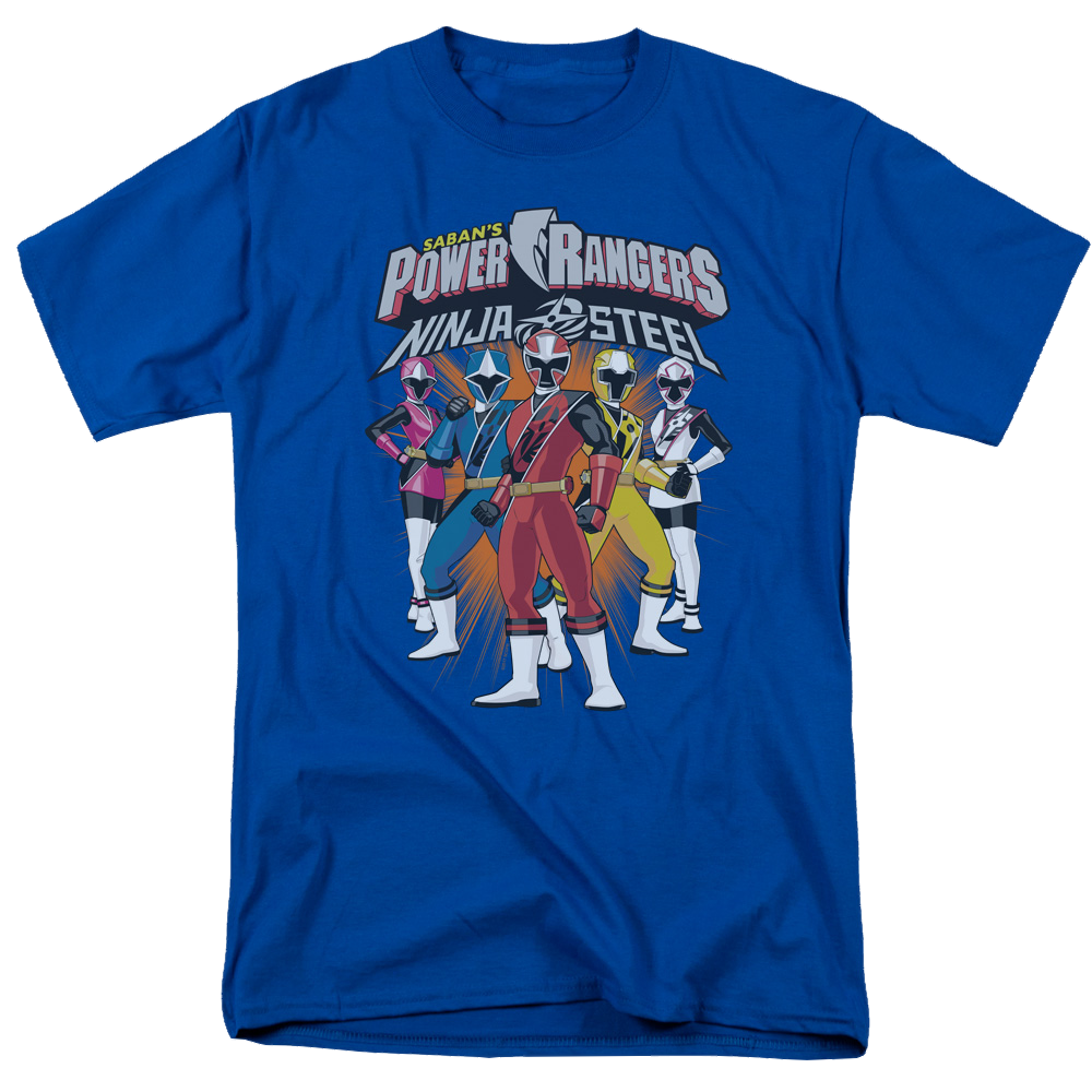Power Rangers Team Lineup Men's Regular Fit T-Shirt Men's Regular Fit T-Shirt Power Rangers