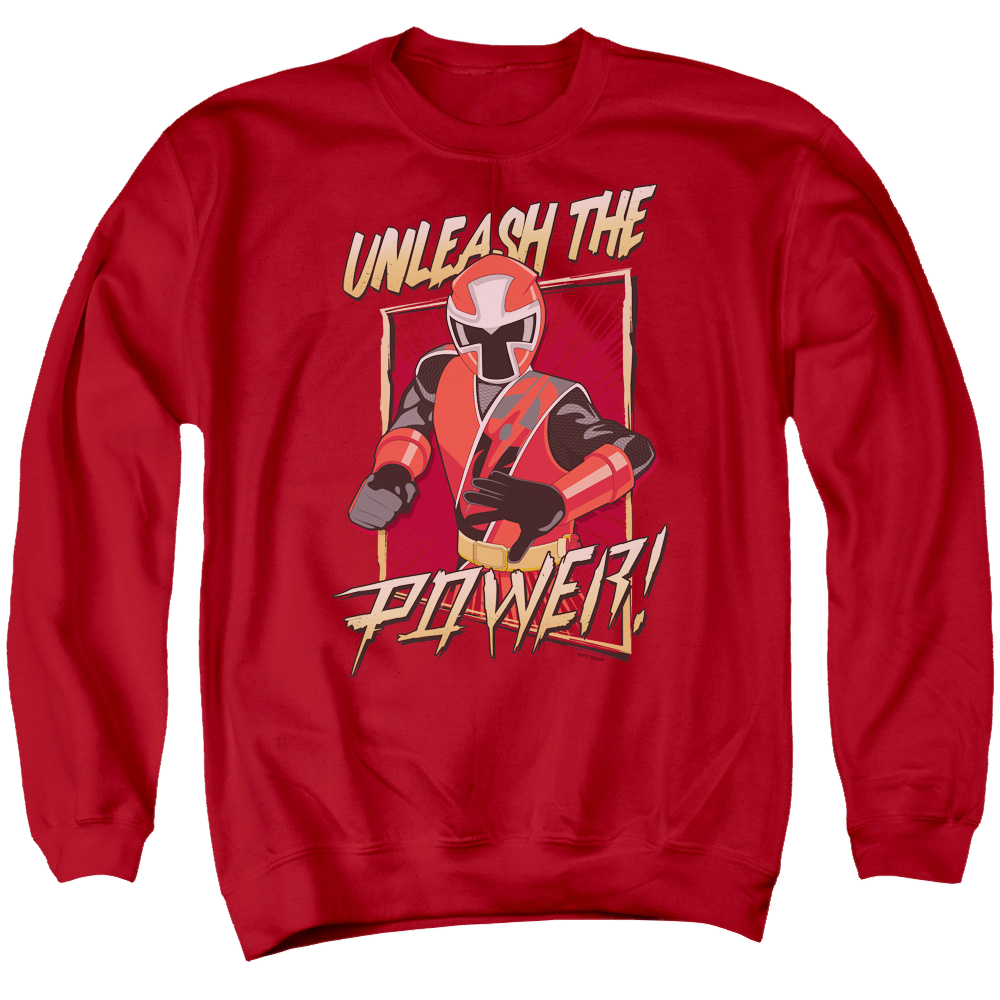 Power Rangers Unleash Men's Crewneck Sweatshirt Men's Crewneck Sweatshirt Power Rangers