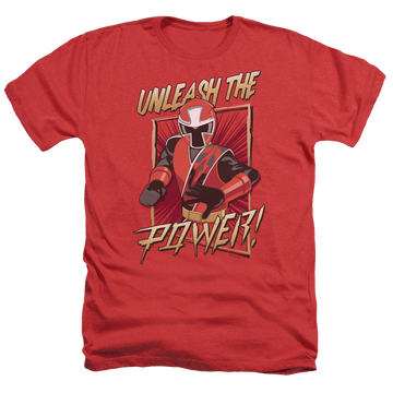 Power Rangers Unleash Men's Heather T-Shirt Men's Heather T-Shirt Power Rangers