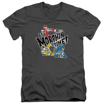 Power Rangers Panels Men's V-Neck T-Shirt Men's V-Neck T-Shirt Power Rangers