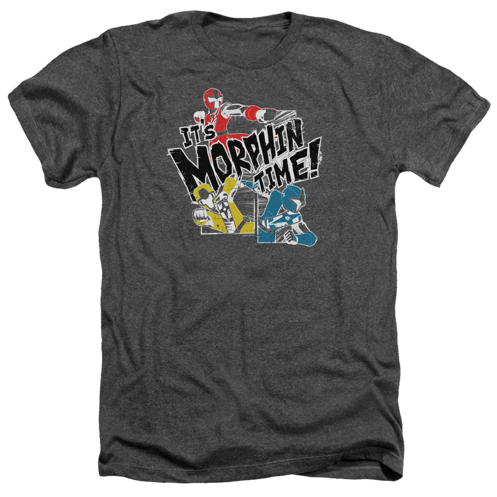 Power Rangers Panels Men's Heather T-Shirt Men's Heather T-Shirt Power Rangers