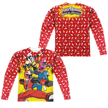 Power Rangers Go Go Ninja Steel Men's All-Over Print T-Shirt Men's All-Over Print Long Sleeve Power Rangers