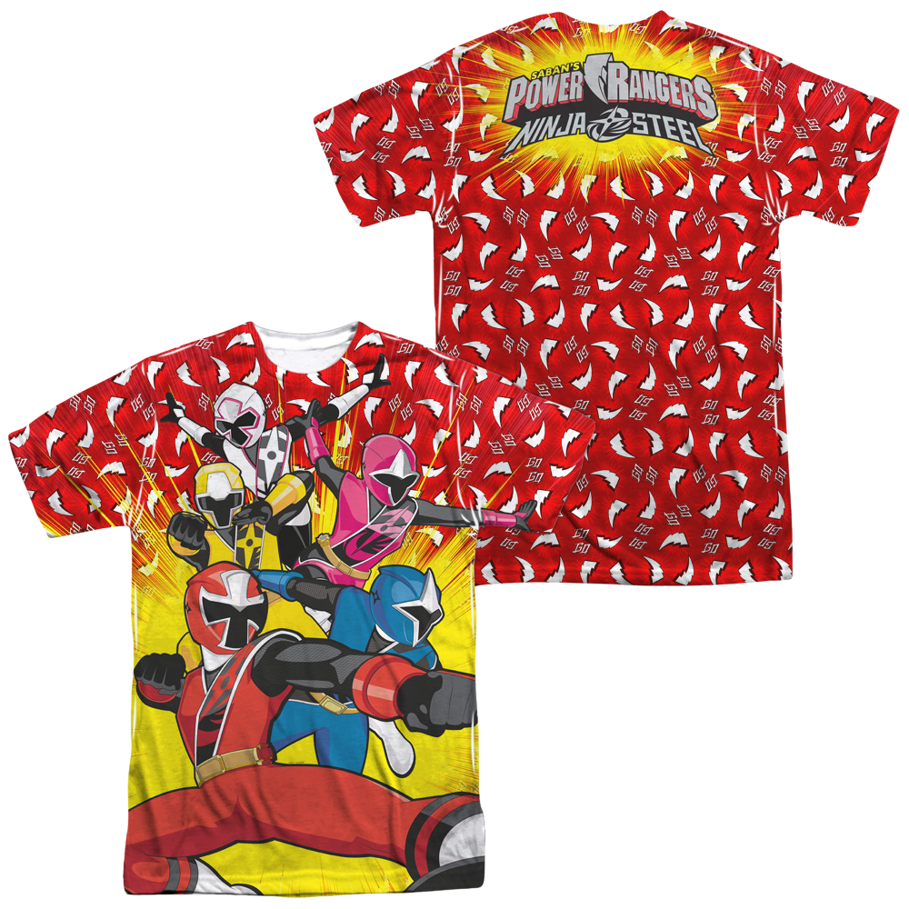 Power Rangers Go Go Ninja Steel Men's All Over Print T-Shirt Men's All-Over Print T-Shirt Power Rangers