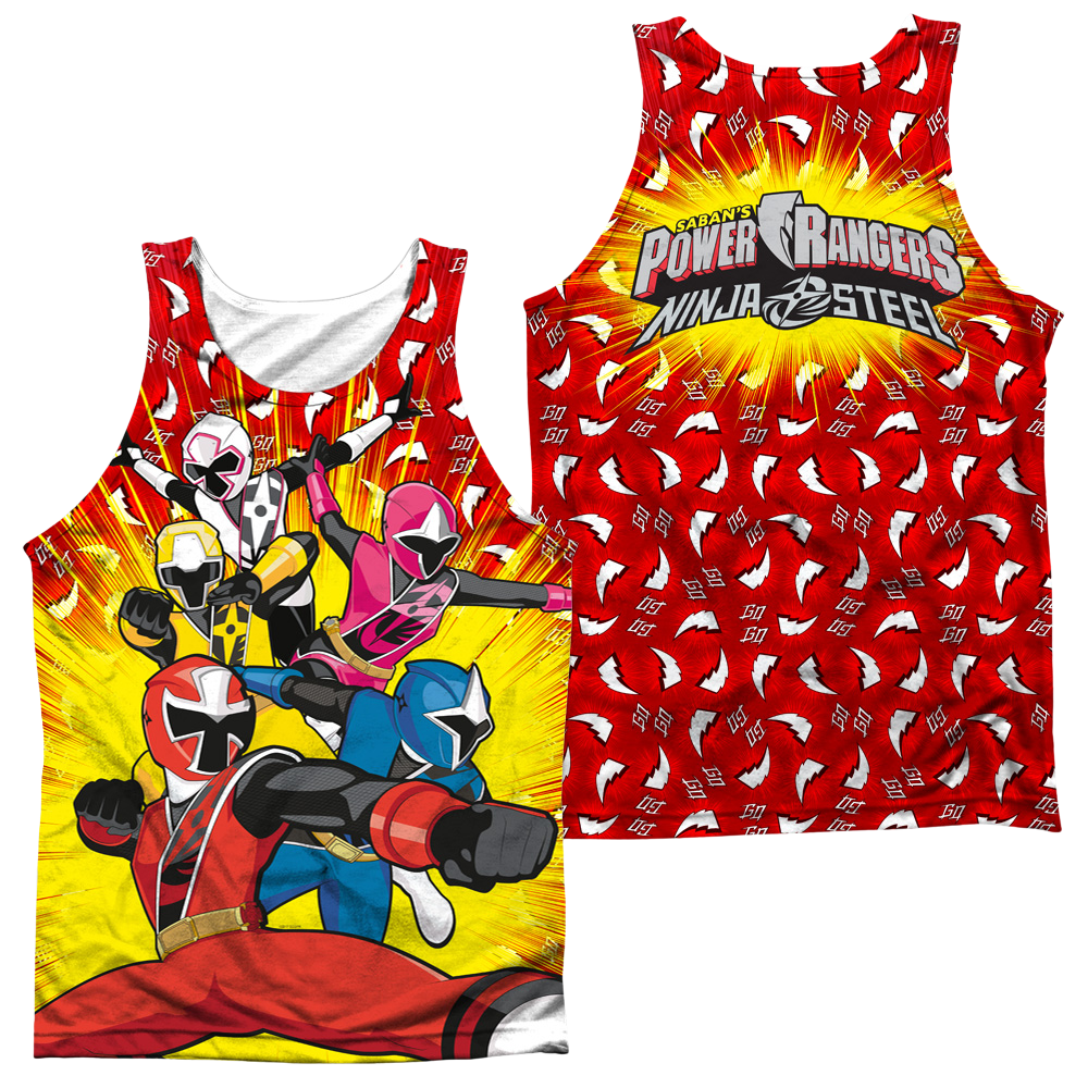 Power Rangers Go Go Ninja Steel Men's All Over Print Tank Men's All Over Print Tank Power Rangers