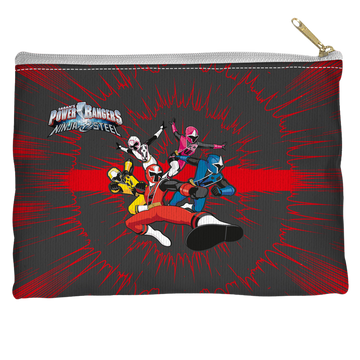 Power Rangers - Ninja Team Straight Bottom Pouch Straight Bottom Accessory Pouches Power Rangers