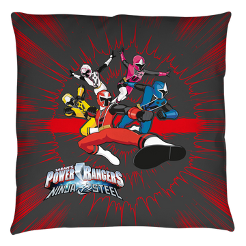 Power Rangers - Ninja Team Throw Pillow Throw Pillows Power Rangers
