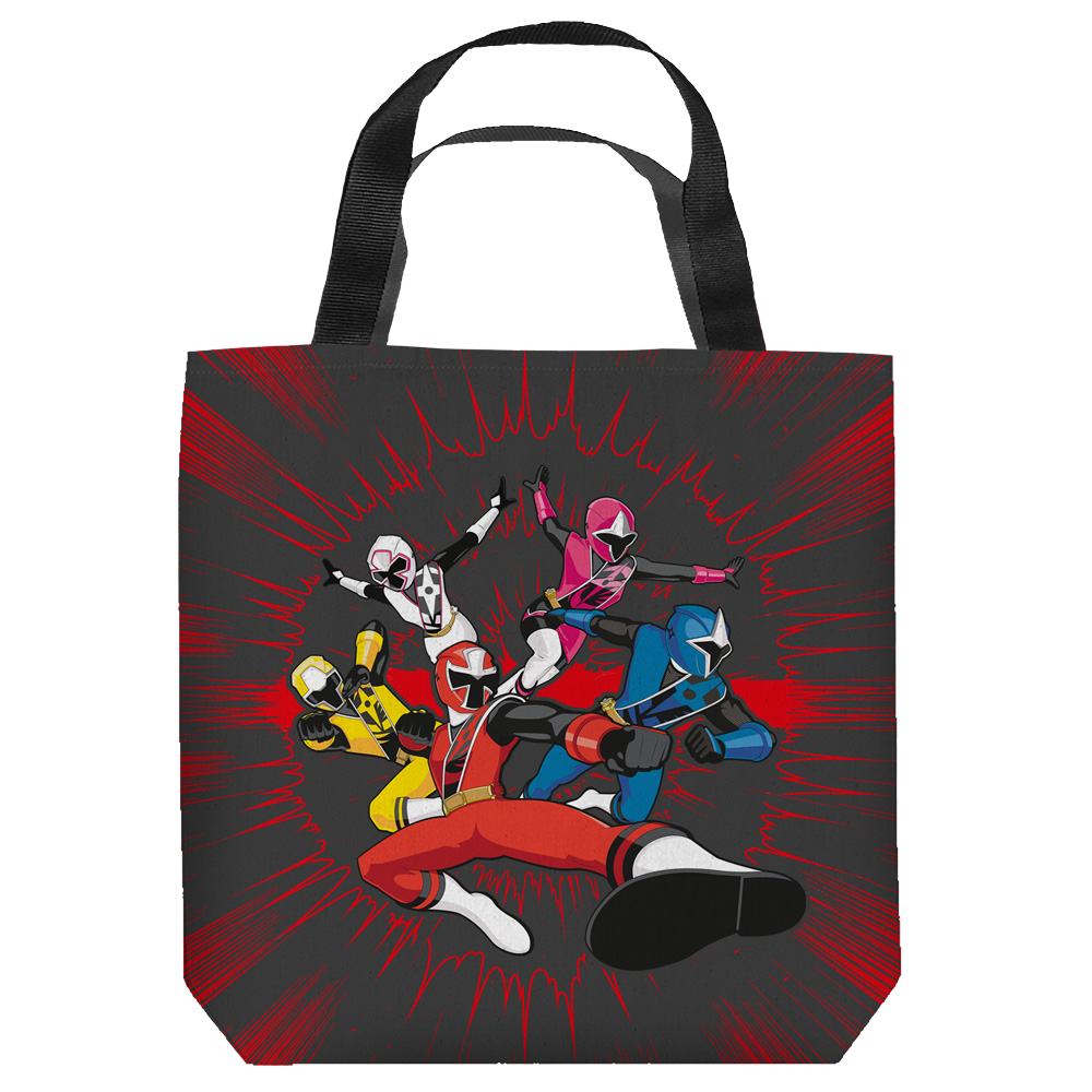 Power Rangers - Ninja Team Tote Bag Tote Bags Power Rangers