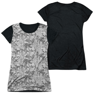 Power Rangers Helmets Juniors Black Back T-Shirt Juniors Black Back T-Shirt Power Rangers