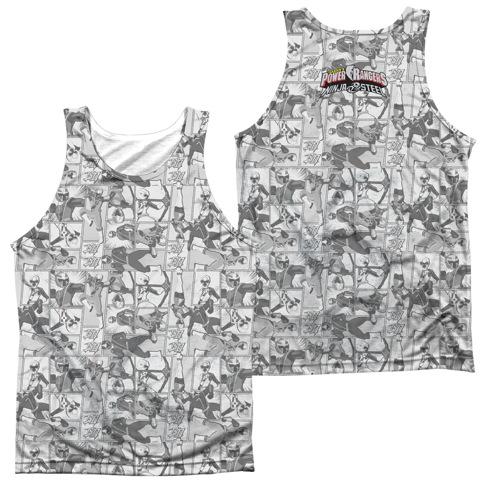 Power Rangers Helmets Men's All Over Print Tank Men's All Over Print Tank Power Rangers