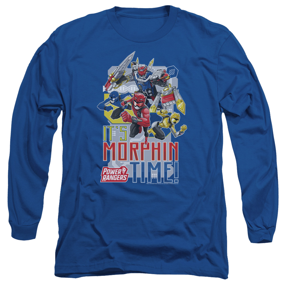 Power Rangers Morphin Time - Men's Long Sleeve T-Shirt Men's Long Sleeve T-Shirt Power Rangers