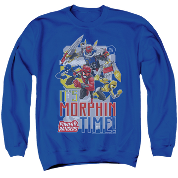 Power Rangers Morphin Time - Men's Crewneck Sweatshirt Men's Crewneck Sweatshirt Power Rangers