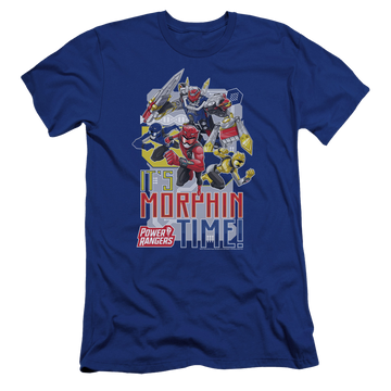 Power Rangers Morphin Time - Men's Premium Slim Fit T-Shirt Men's Premium Slim Fit T-Shirt Power Rangers