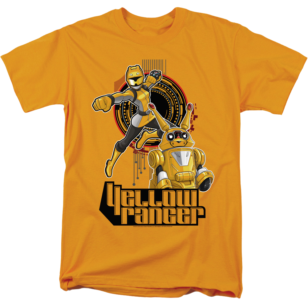 Power Rangers Yellow Ranger - Men's Regular Fit T-Shirt Men's Regular Fit T-Shirt Power Rangers