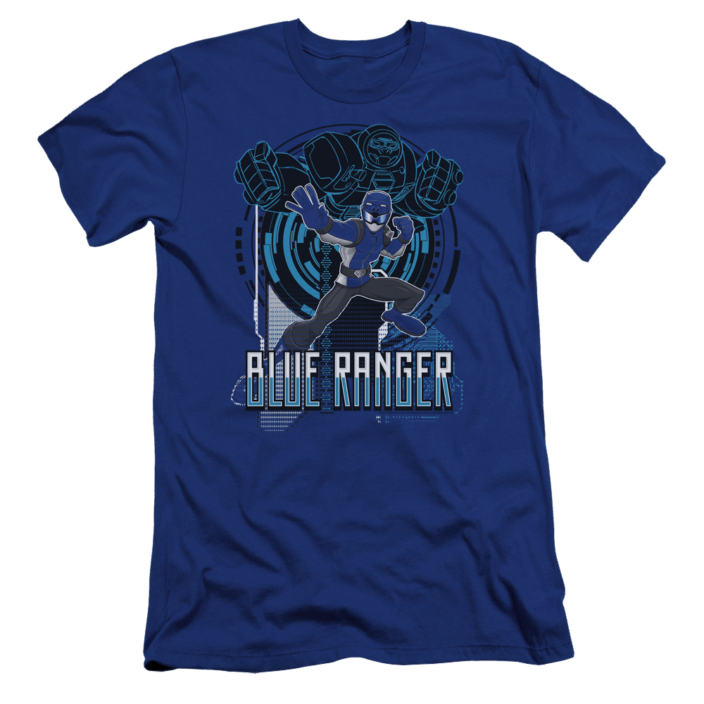 Power Rangers Blue Ranger - Men's Premium Slim Fit T-Shirt Men's Premium Slim Fit T-Shirt Power Rangers