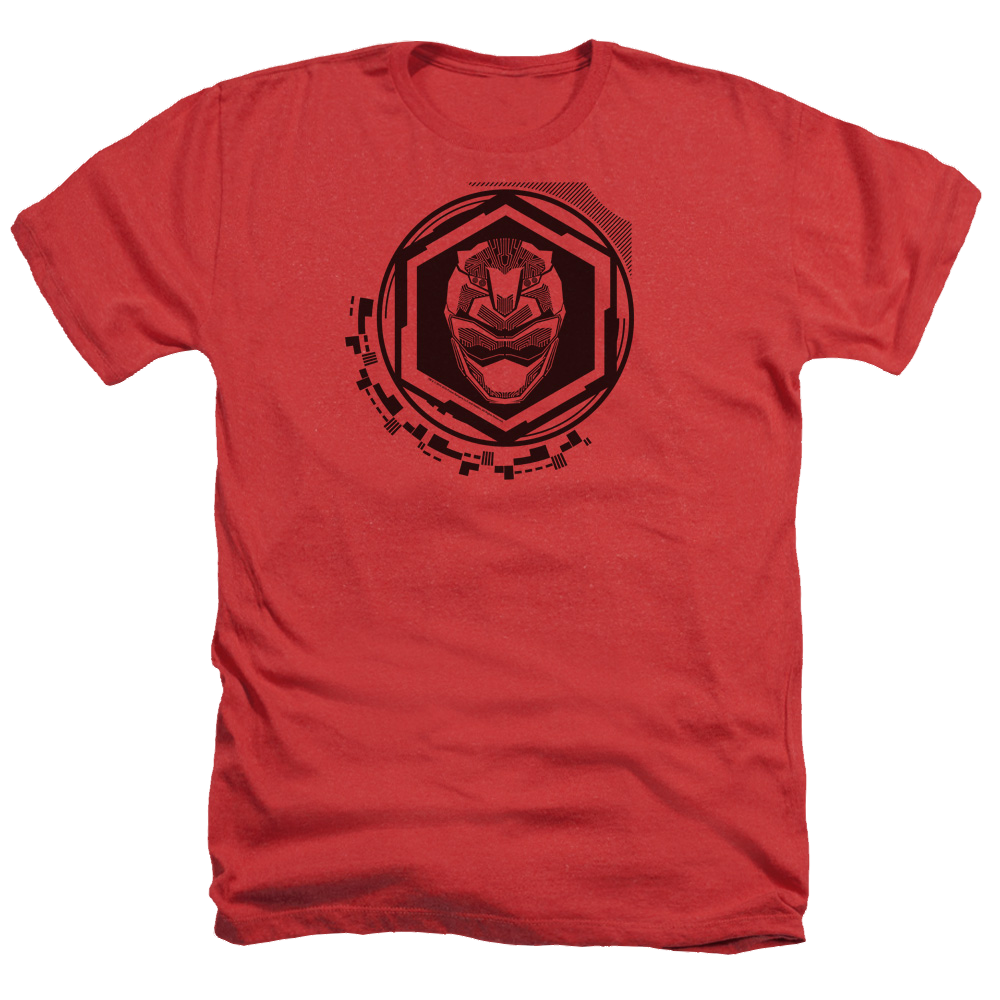 Power Rangers Red Ranger - Men's Heather T-Shirt Men's Heather T-Shirt Power Rangers