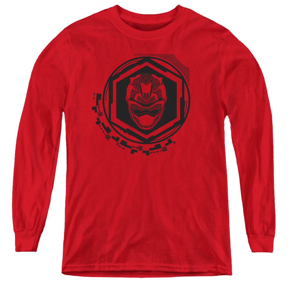 Power Rangers Red Ranger - Youth Long Sleeve T-Shirt Youth Long Sleeve T-Shirt Power Rangers