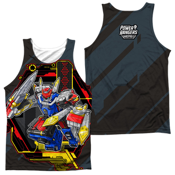 Power Rangers Megazord men's all-over print tank