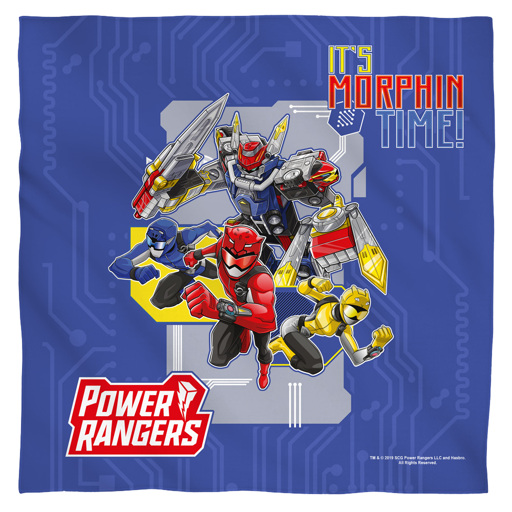 Power Rangers Its Morphin Time - Bandana Bandanas Power Rangers