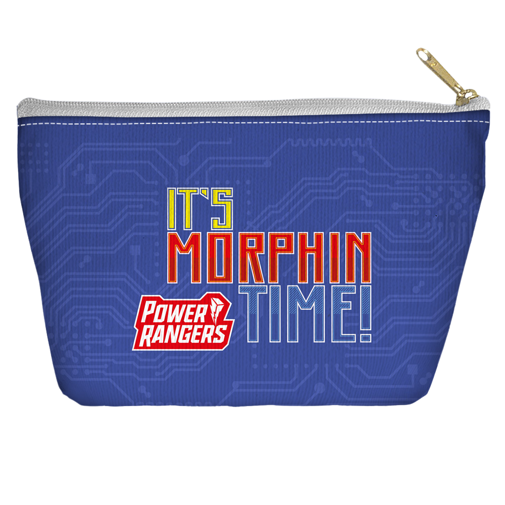 Power Rangers Its Morphin Time - Straight Bottom Accessory Pouch T Bottom Accessory Pouches Power Rangers
