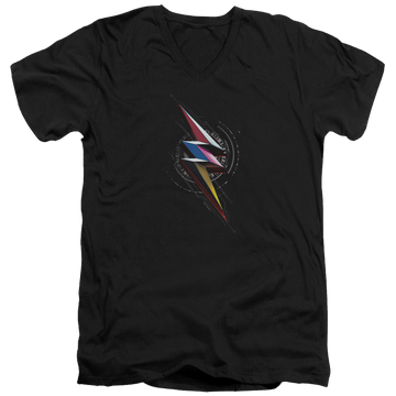 Power Rangers Bolt Sigil Men's V-Neck T-Shirt Men's V-Neck T-Shirt Power Rangers