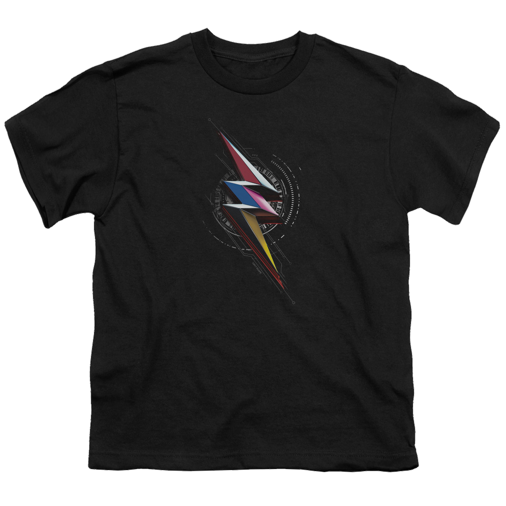 Power Rangers Bolt Sigil Youth T-Shirt (Ages 8-12) Youth T-Shirt (Ages 8-12) Power Rangers