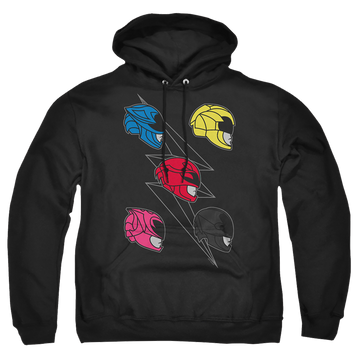 Power Rangers Line Helmets Pullover Hoodie Pullover Hoodie Power Rangers