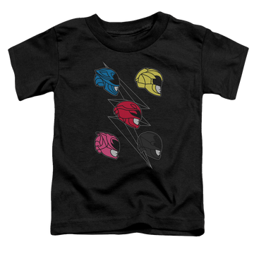 Power Rangers Line Helmets Toddler T-Shirt Toddler T-Shirt Power Rangers