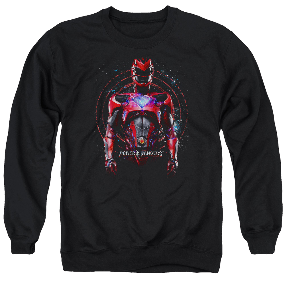 Power Rangers Red Ranger Men's Crewneck Sweatshirt Men's Crewneck Sweatshirt Power Rangers