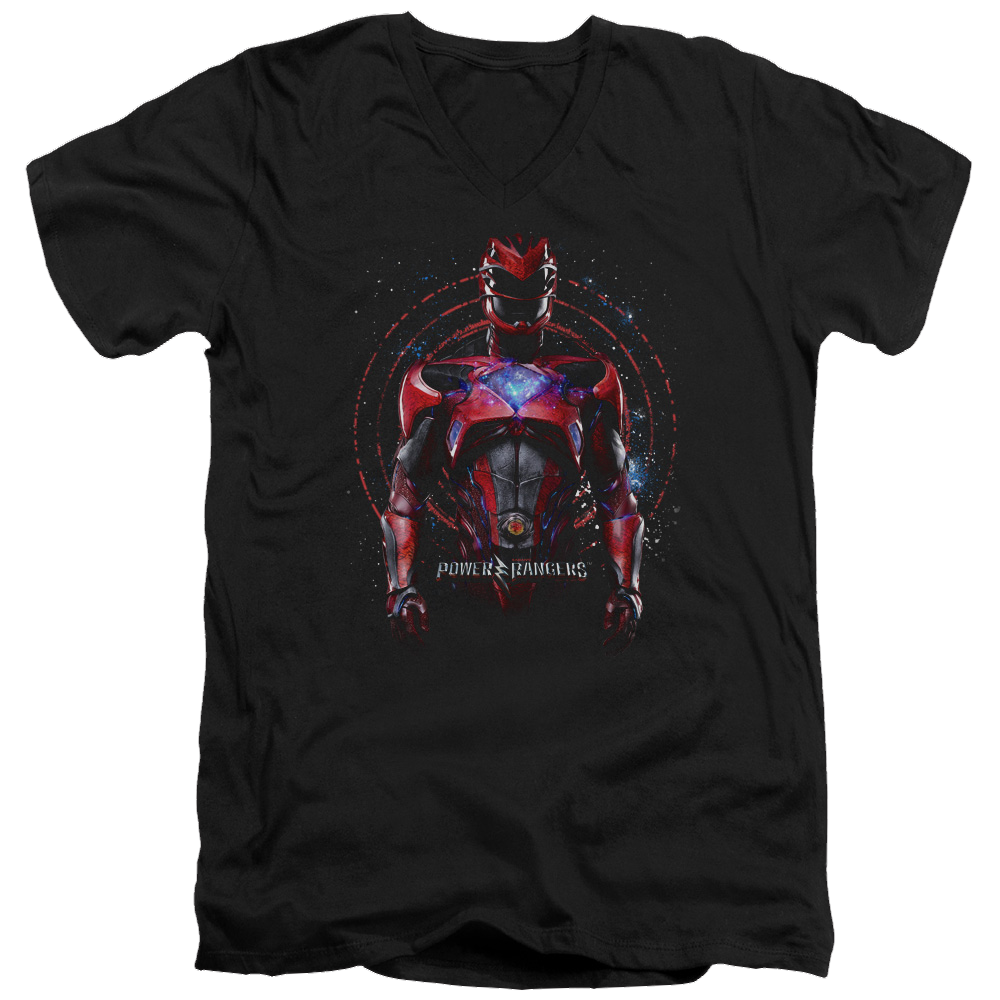 Power Rangers Red Ranger Men's V-Neck T-Shirt Men's V-Neck T-Shirt Power Rangers