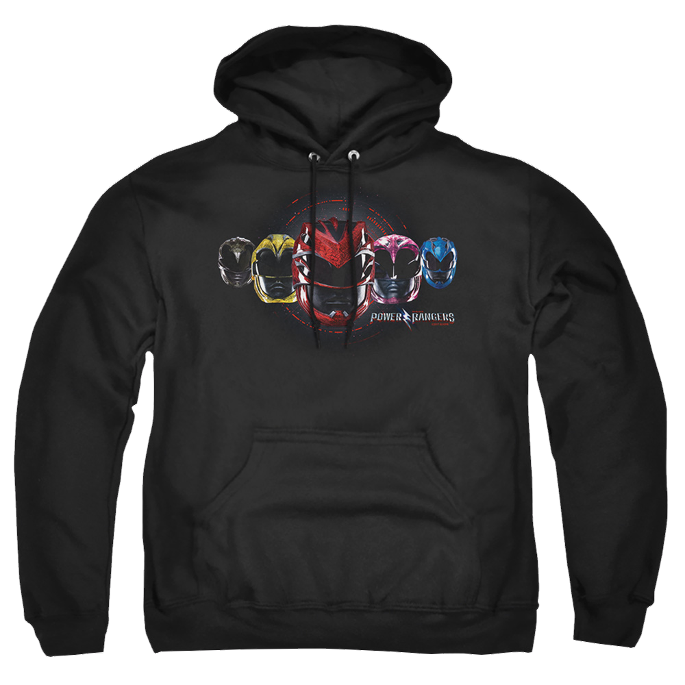 Power Rangers Head Group Pullover Hoodie Pullover Hoodie Power Rangers
