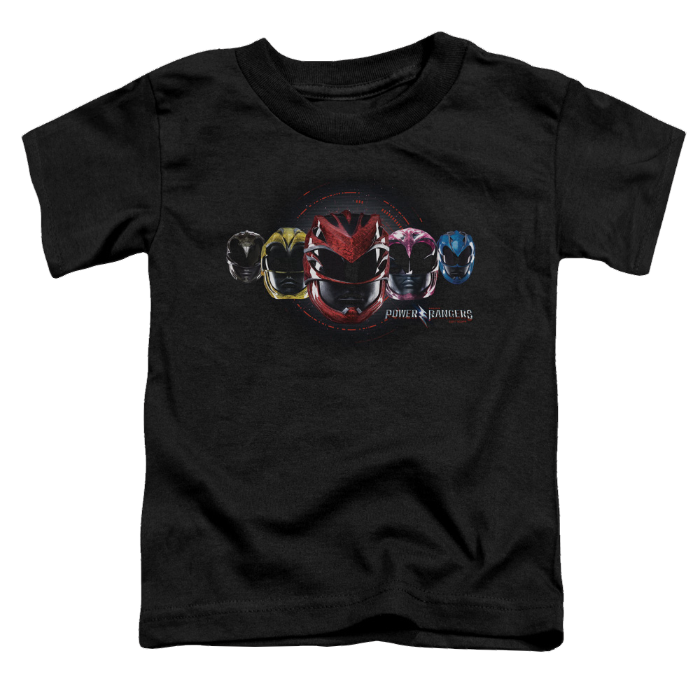 Power Rangers Head Group Toddler T-Shirt Toddler T-Shirt Power Rangers