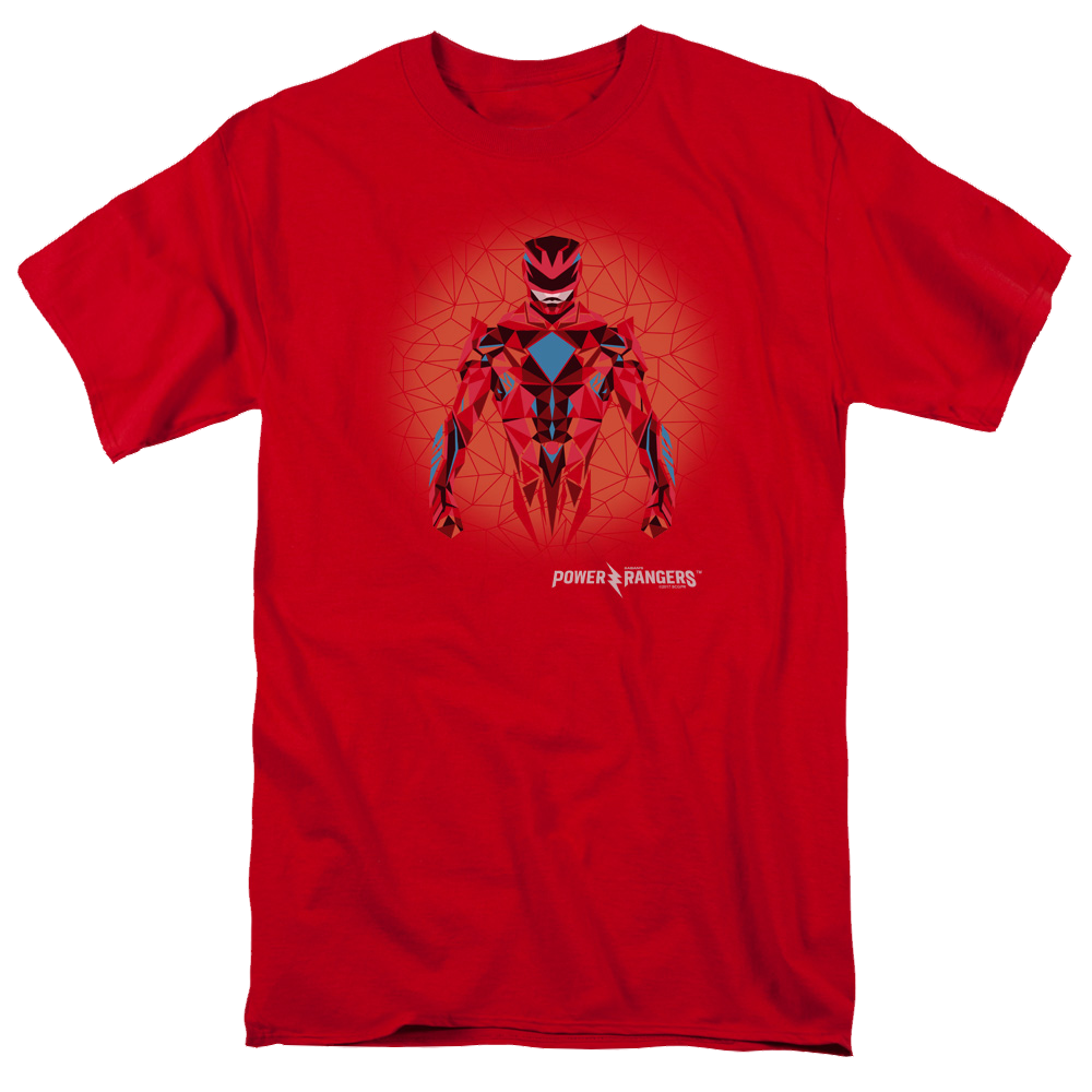 Power Rangers Red Power Ranger Graphic Men's Regular Fit T-Shirt Men's Regular Fit T-Shirt Power Rangers