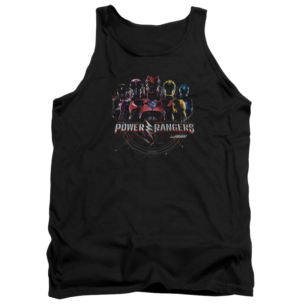 Power Rangers Ranger Circuitry Men's Tank Men's Tank Power Rangers