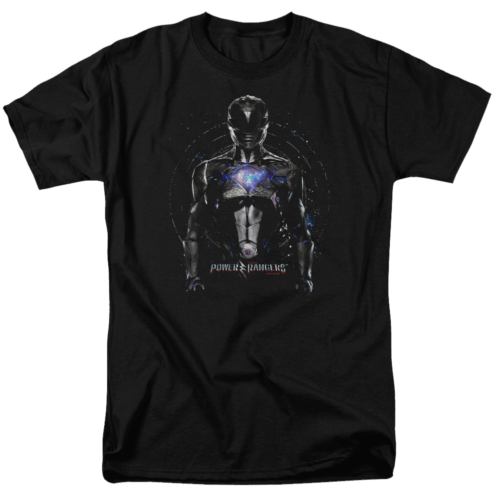 Power Rangers Black Ranger Men's Regular Fit T-Shirt Men's Regular Fit T-Shirt Power Rangers