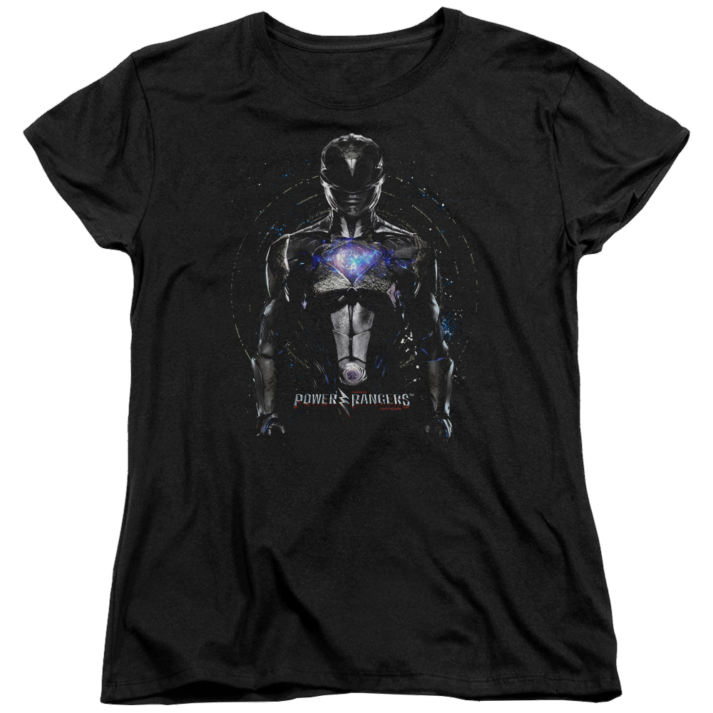 Power Rangers Movie Black Ranger - Women's T-Shirt Women's T-Shirt Power Rangers