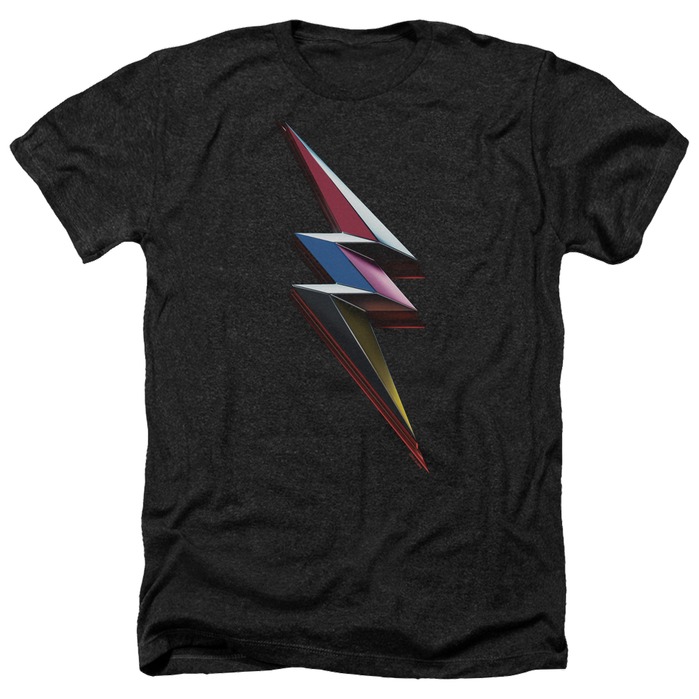 Power Rangers Movie Bolt Men's Heather T-Shirt Men's Heather T-Shirt Power Rangers
