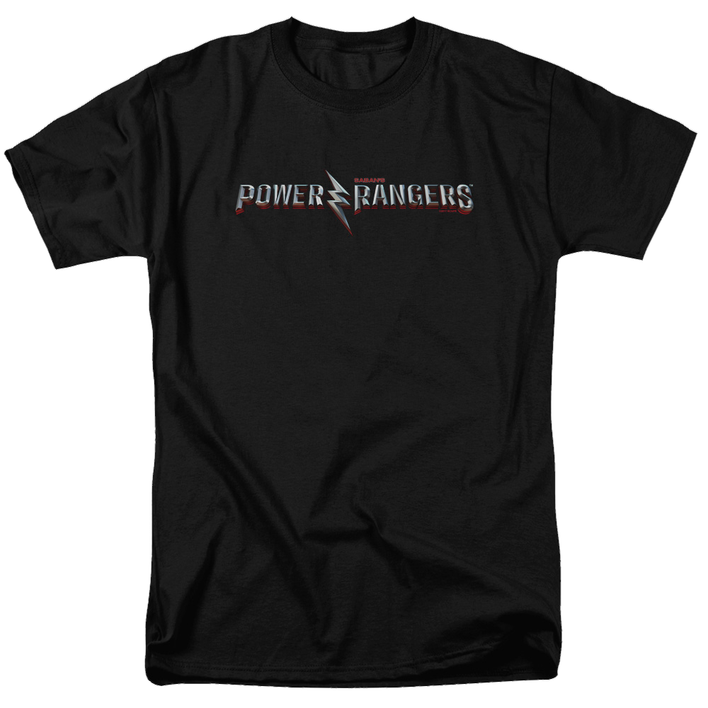 Power Rangers Movie Logo Men's Regular Fit T-Shirt Men's Regular Fit T-Shirt Power Rangers