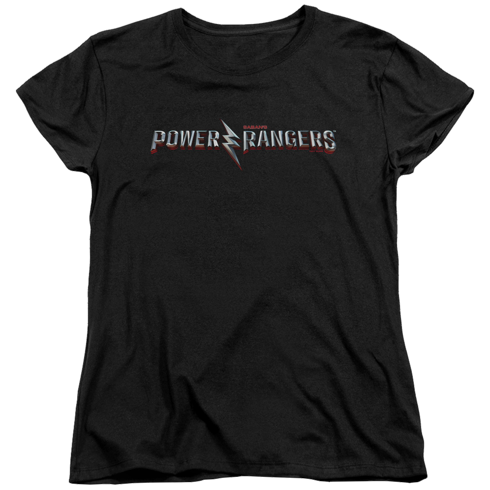 Power Rangers Movie Logo Women's T-Shirt Women's T-Shirt Power Rangers