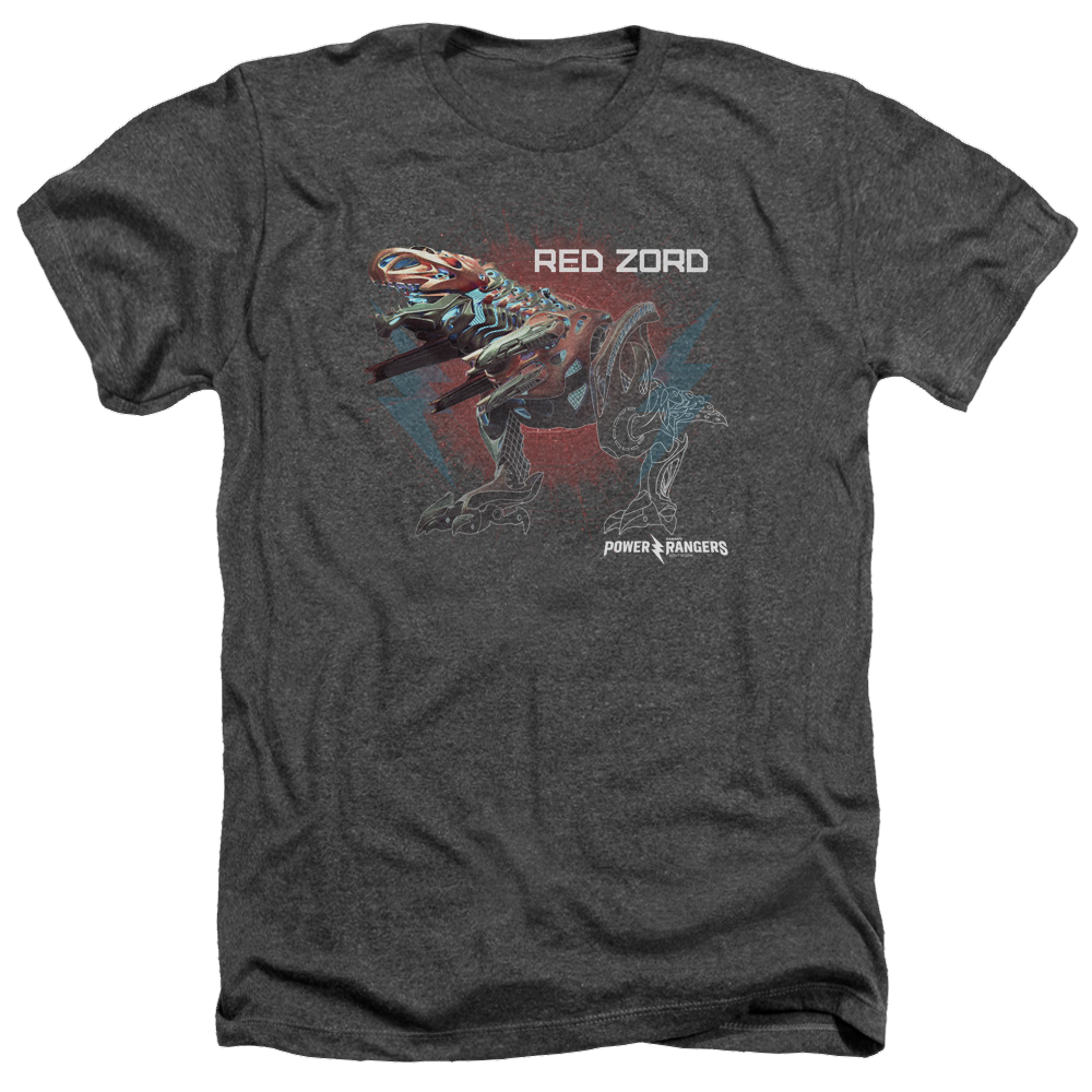 Power Rangers Red Zord Men's Heather T-Shirt Men's Heather T-Shirt Power Rangers
