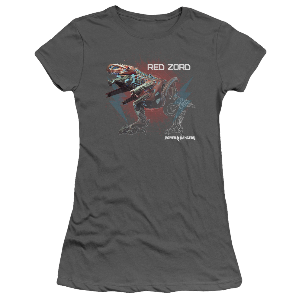 Power Rangers Red Zord Juniors T-Shirt Juniors T-Shirt Power Rangers