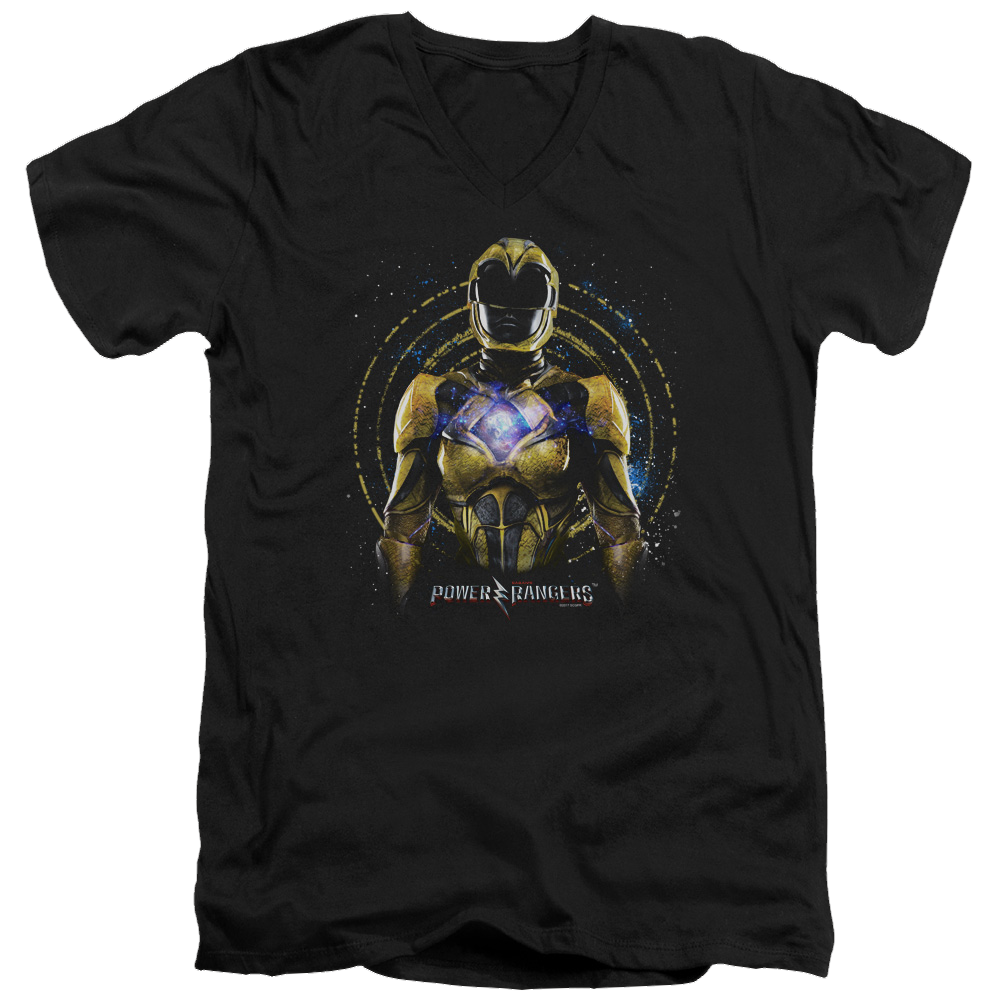 Power Rangers Yellow Ranger Men's V-Neck T-Shirt Men's V-Neck T-Shirt Power Rangers