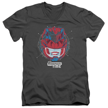 Power Rangers Its Morphin Time Men's V-Neck T-Shirt Men's V-Neck T-Shirt Power Rangers