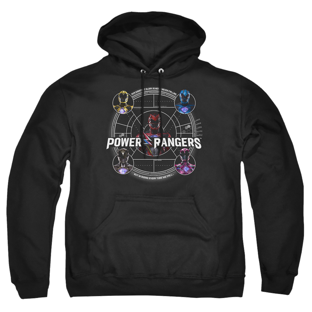 Power Rangers Greatest Glory Pullover Hoodie Pullover Hoodie Power Rangers
