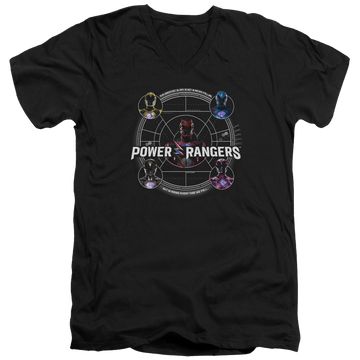 Power Rangers Greatest Glory Men's V-Neck T-Shirt Men's V-Neck T-Shirt Power Rangers