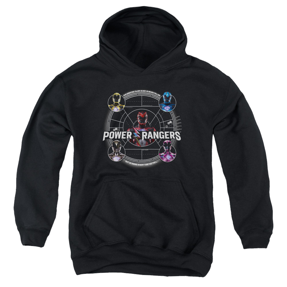 Power Rangers Greatest Glory Youth Hoodie (Ages 8-12) Youth Hoodie (Ages 8-12) Power Rangers
