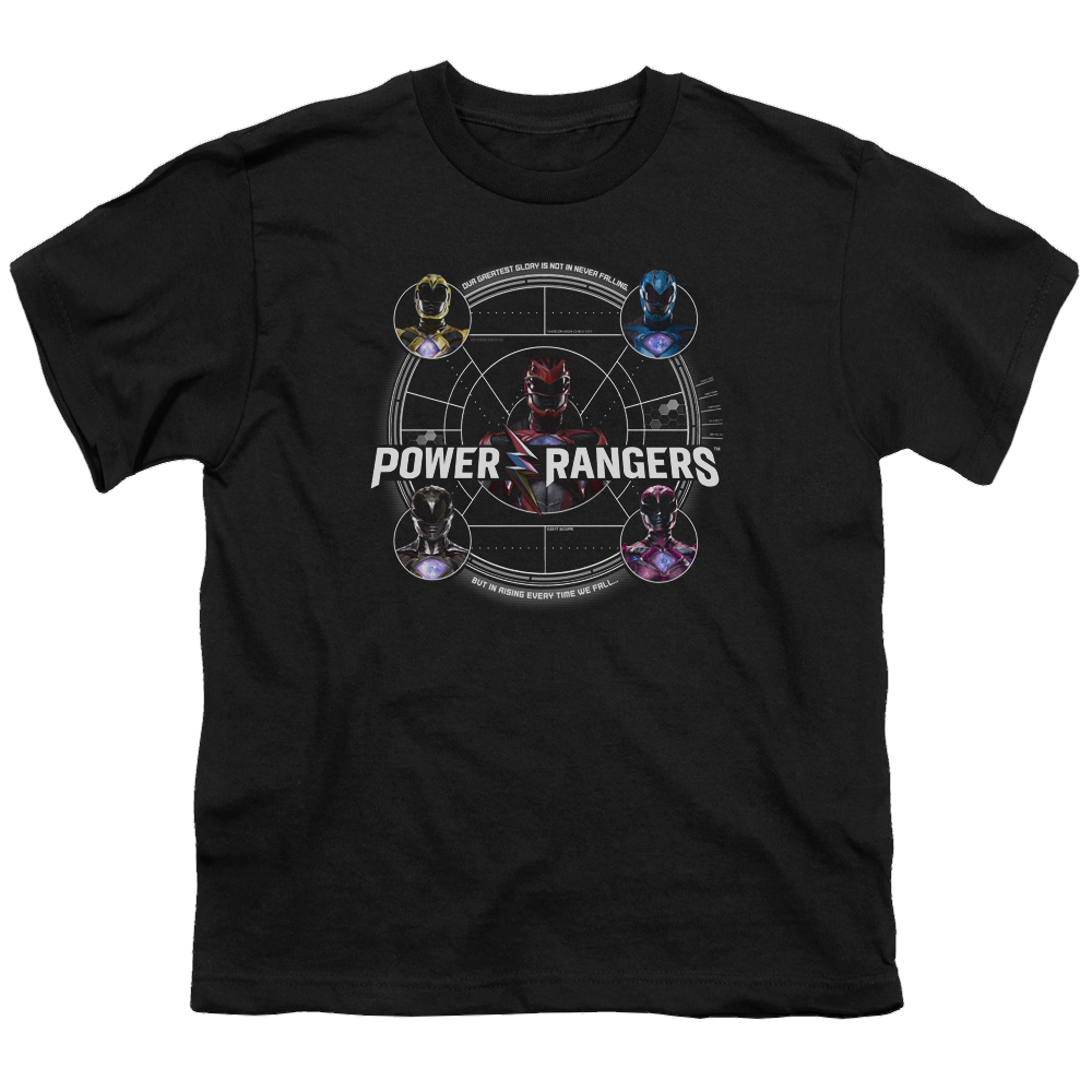 Power Rangers Greatest Glory Youth T-Shirt (Ages 8-12) Youth T-Shirt (Ages 8-12) Power Rangers