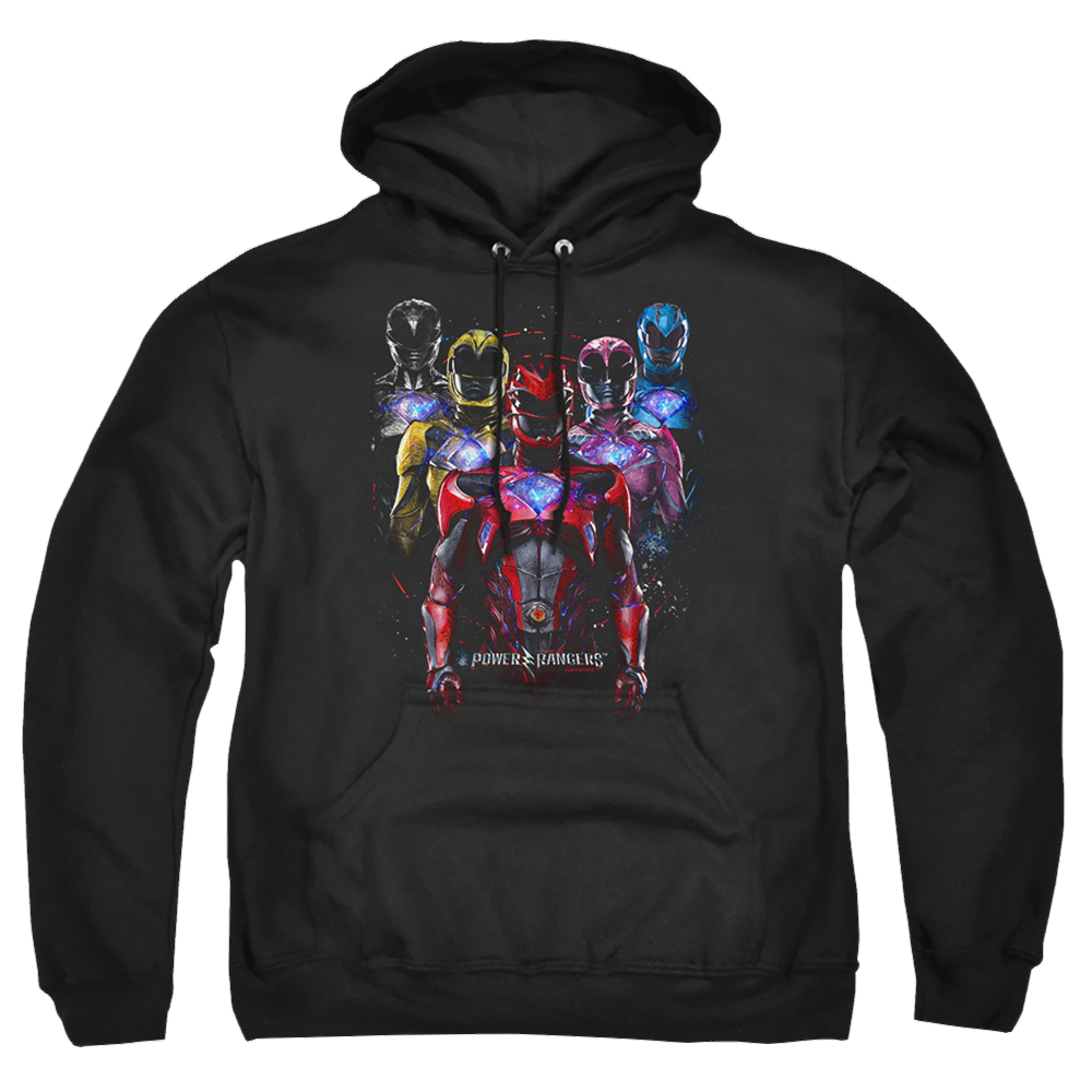 Power Rangers Team Of Rangers Pullover Hoodie Pullover Hoodie Power Rangers