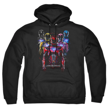 Power Rangers Team Of Rangers Pullover Hoodie Pullover Hoodie Power Rangers