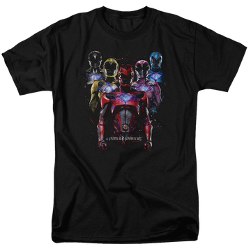 Power Rangers Team Of Rangers Men's Regular Fit T-Shirt Men's Regular Fit T-Shirt Power Rangers