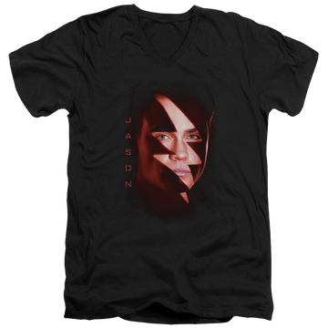 Power Rangers Jason Bolt Men's V-Neck T-Shirt Men's V-Neck T-Shirt Power Rangers
